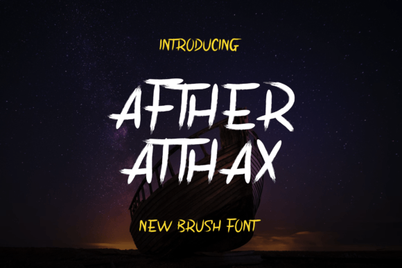 Afther Atthax: A Quirky Display Font for Bold Designs