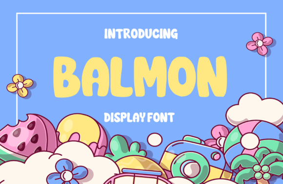 Balmon: A Versatile Display Font for Every Creative Project