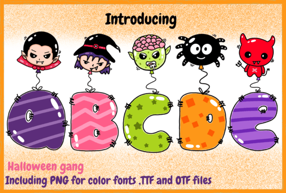 Bringing Playful Energy to Your Designs with Halloween Gang
