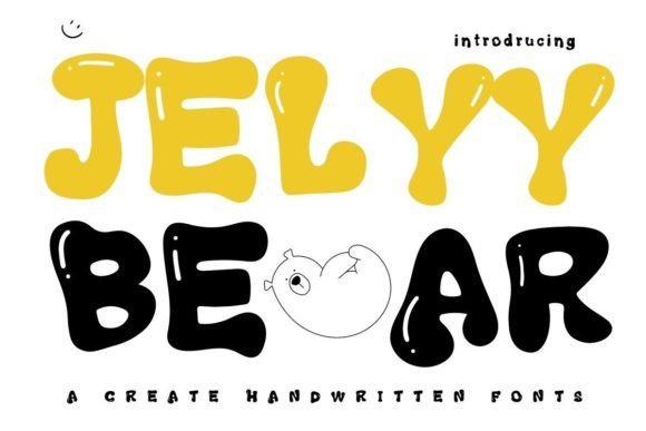Jelly Bear: A Playful Font for Modern Design