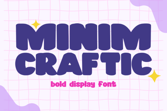 Minim Craftic: A Bold Display Font for Modern Design