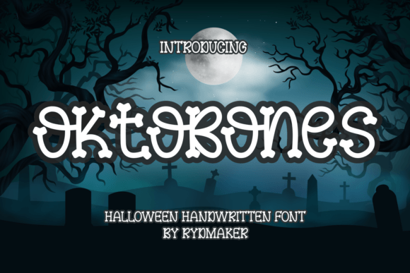 Oktobones: A Distinctive Display Font for Bold Branding