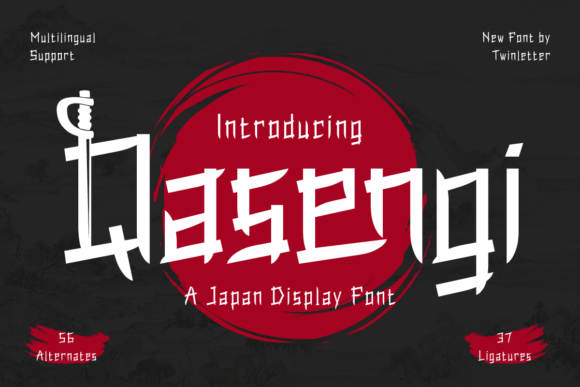 Qasengi: Bridging Japanese and Southeast Asian Culture Through Typography