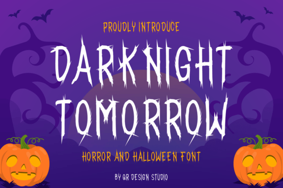 Strategic Typography: Leveraging Darknight Tomorrow for Brand Impact