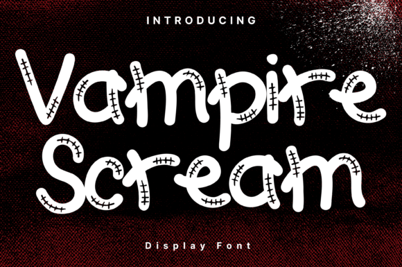 Unlock Creativity with Vampire Scream Font