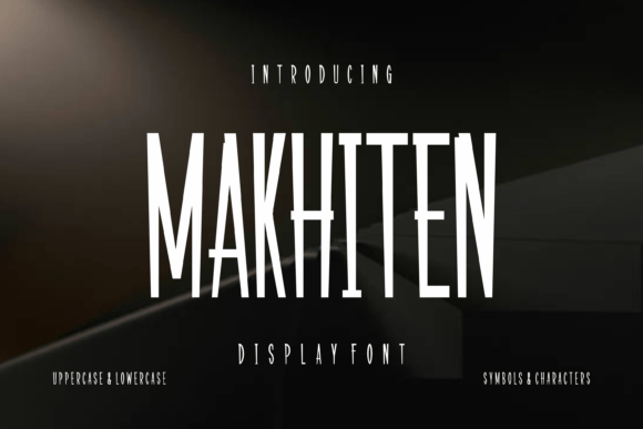 Why Makhiten Is the Quirky Display Font Your Next Project Needs